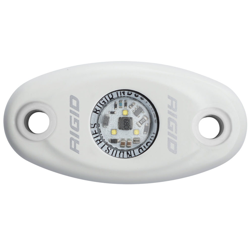 RIGID Industries ASeries White Low Power LED Light Single Natural White 480143